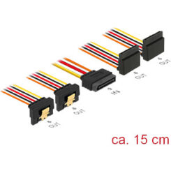 DeLOCK 60153 interne stroomkabel 0,15 m