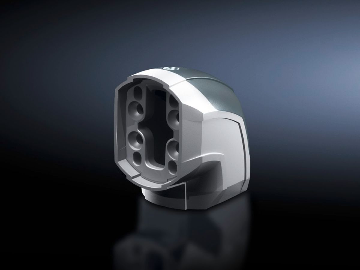 Rittal CP 6206.600 Grijs Aluminium, Kunststof