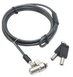 DICOTA D31542 kabelslot Zwart 2 m