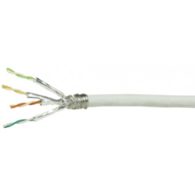 LogiLink CPV0043 netwerkkabel Wit 50 m Cat6a S/FTP (S-STP)