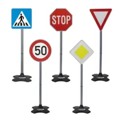 Jamara 460257 accessoires voor schommelend & rijdend speelgoed Speelgoedset verkeersborden