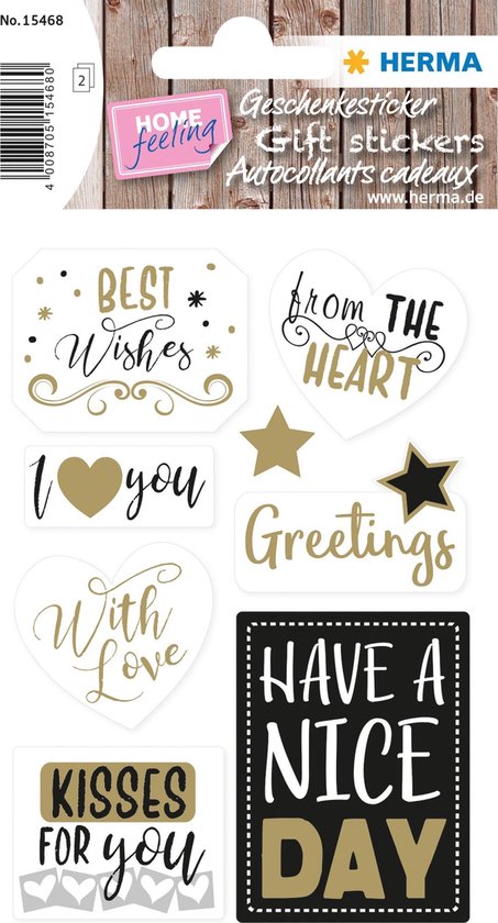 HERMA 15468 sticker Papier Meerkleurig 14 stuk(s)