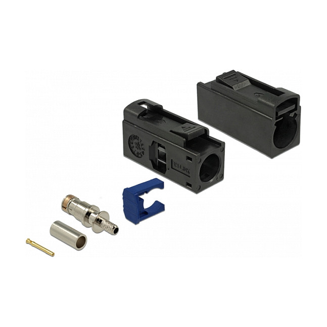 DELOCK FAKRA A-Bu 25mm (lang) zum Crimpen