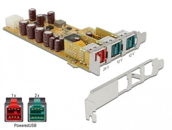 DeLOCK 89655 interfacekaart/-adapter Intern USB 2.0