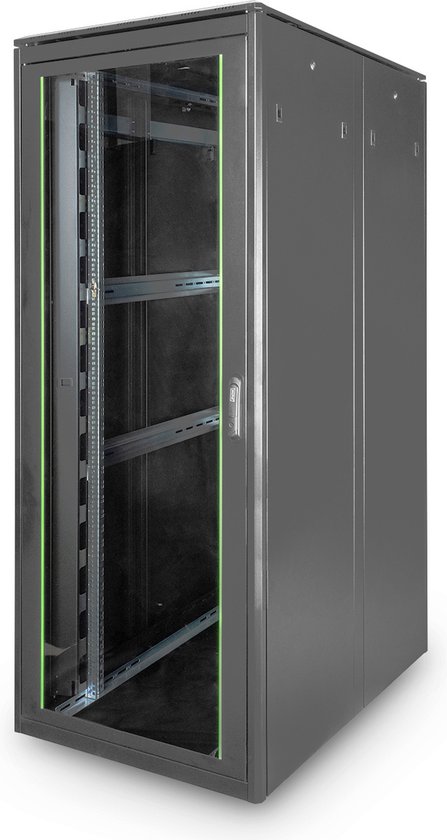 Digitus DN-19 42U-8/12-1B rack Vrijstaande rek Zwart