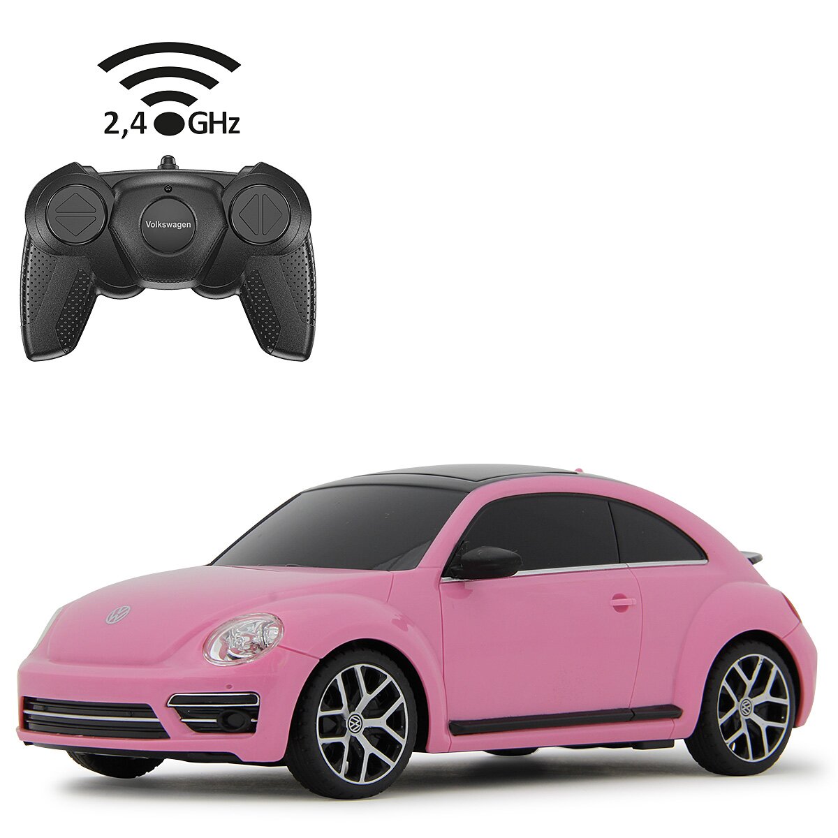 Jamara VW Beetle 1:24 Pink 2,4GHz