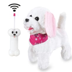 Jamara Trixi RC Furry Dog white,pink 27MHz