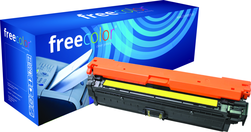 Freecolor 5525Y-FRC tonercartridge 1 stuk(s) Geel