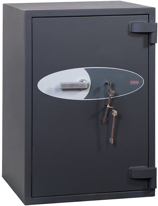 Phoenix Safe Co. Planet Wandkluis 129 l Grijs