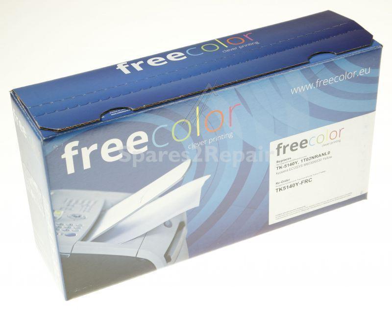 Freecolor TK5140Y-FRC tonercartridge 1 stuk(s) Compatibel Geel