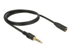 DeLOCK 85631 audio kabel 2 m 3.5mm Zwart