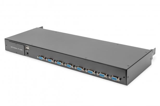 Digitus DS-72213 KVM-switch Rack-montage Zwart