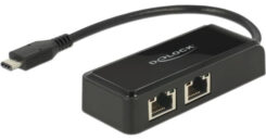 DeLOCK 63927 laptop dock & poortreplicator Zwart