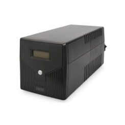 Digitus DN-170074 UPS Line-interactive 0,6 kVA 600 W 4 AC-uitgang(en)