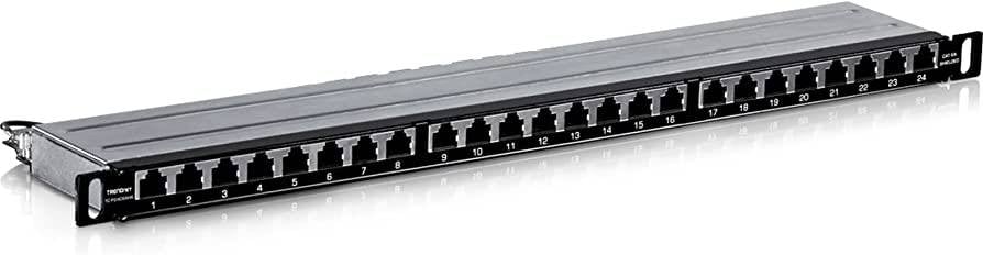 Trendnet TC-P24C6AHS patch paneel 0.5U