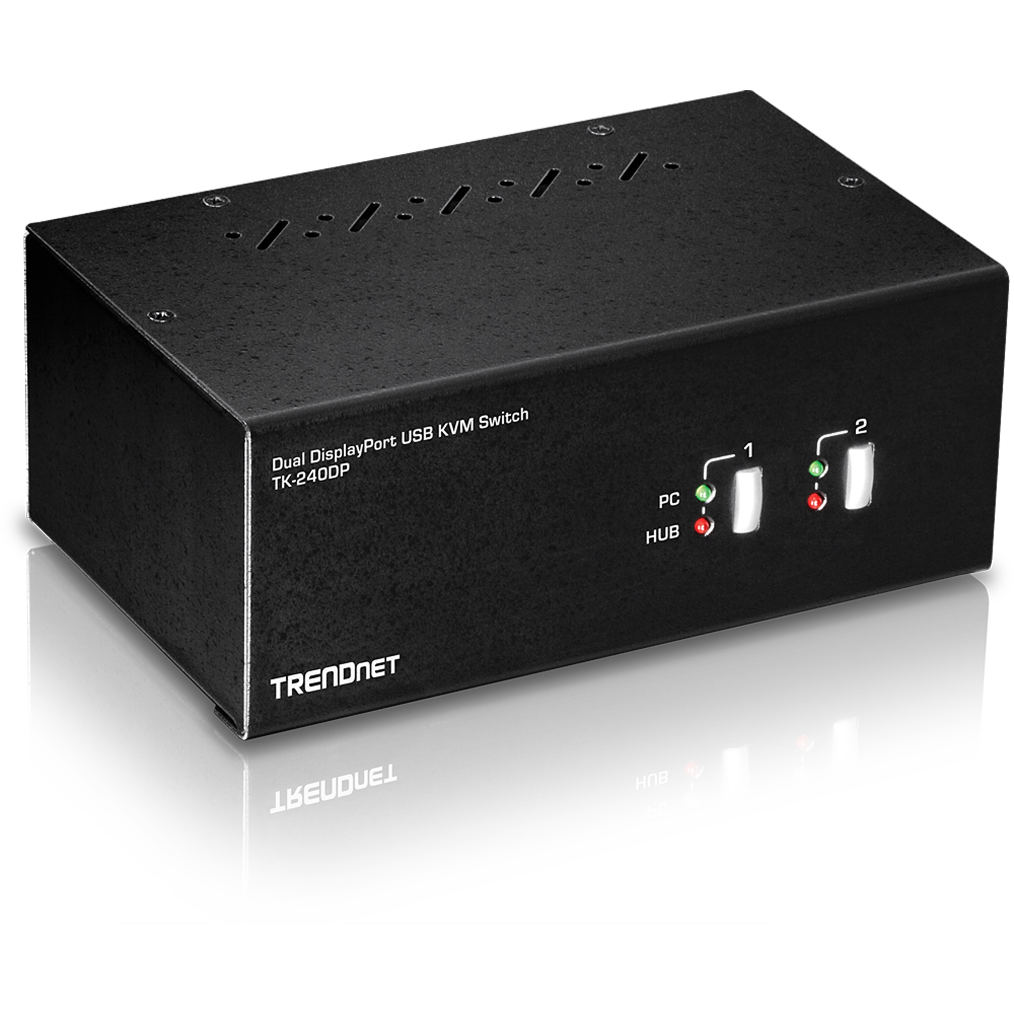 Trendnet TK-240DP KVM-switch Zwart