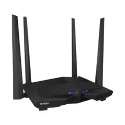 Tenda AC10U draadloze router Fast Ethernet Dual-band (2.4 GHz / 5 GHz) Zwart