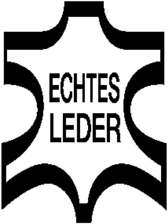Lederen schrijfonderlegger, 650 x 450 mm