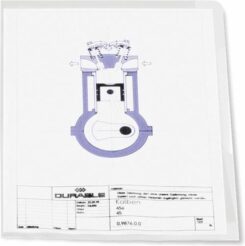 Durable 2339 sheet protector 210 x 297 mm (A4) PVC 50 stuk(s)