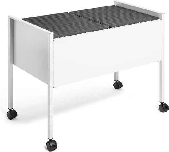 Durable 100 Duo tijdschriftenhouder Roestvrijstaal Grijs