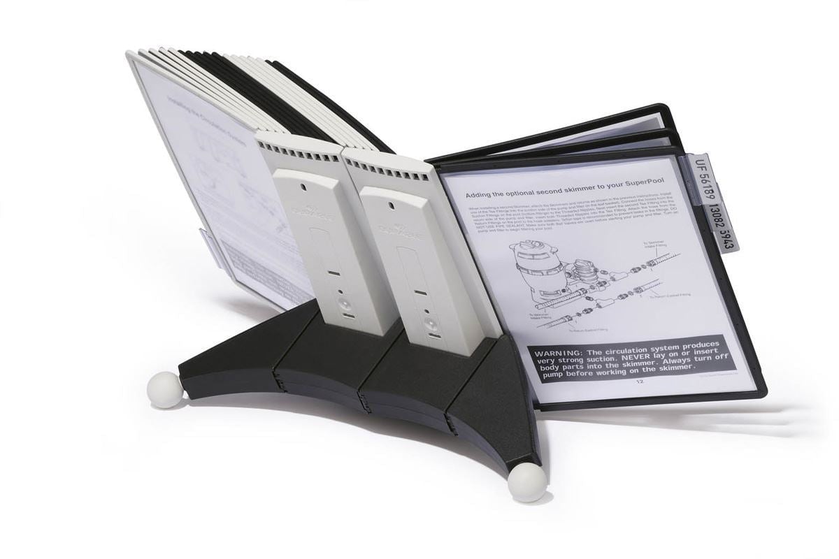 Durable SHERPA zichtpanelencarrousel Bureau Portret A4