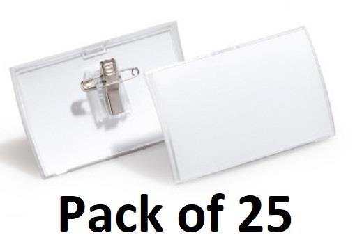Click Fold met Combiklem, Transparant, 25 st.