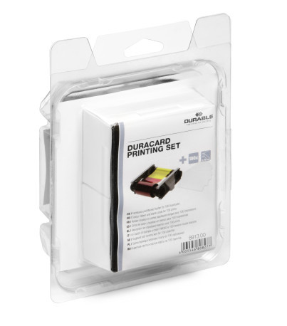 Durable 891300 blanco plastic kaarten