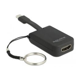 DeLOCK 63942 video kabel adapter 0,03 m USB Type-C HDMI Zwart