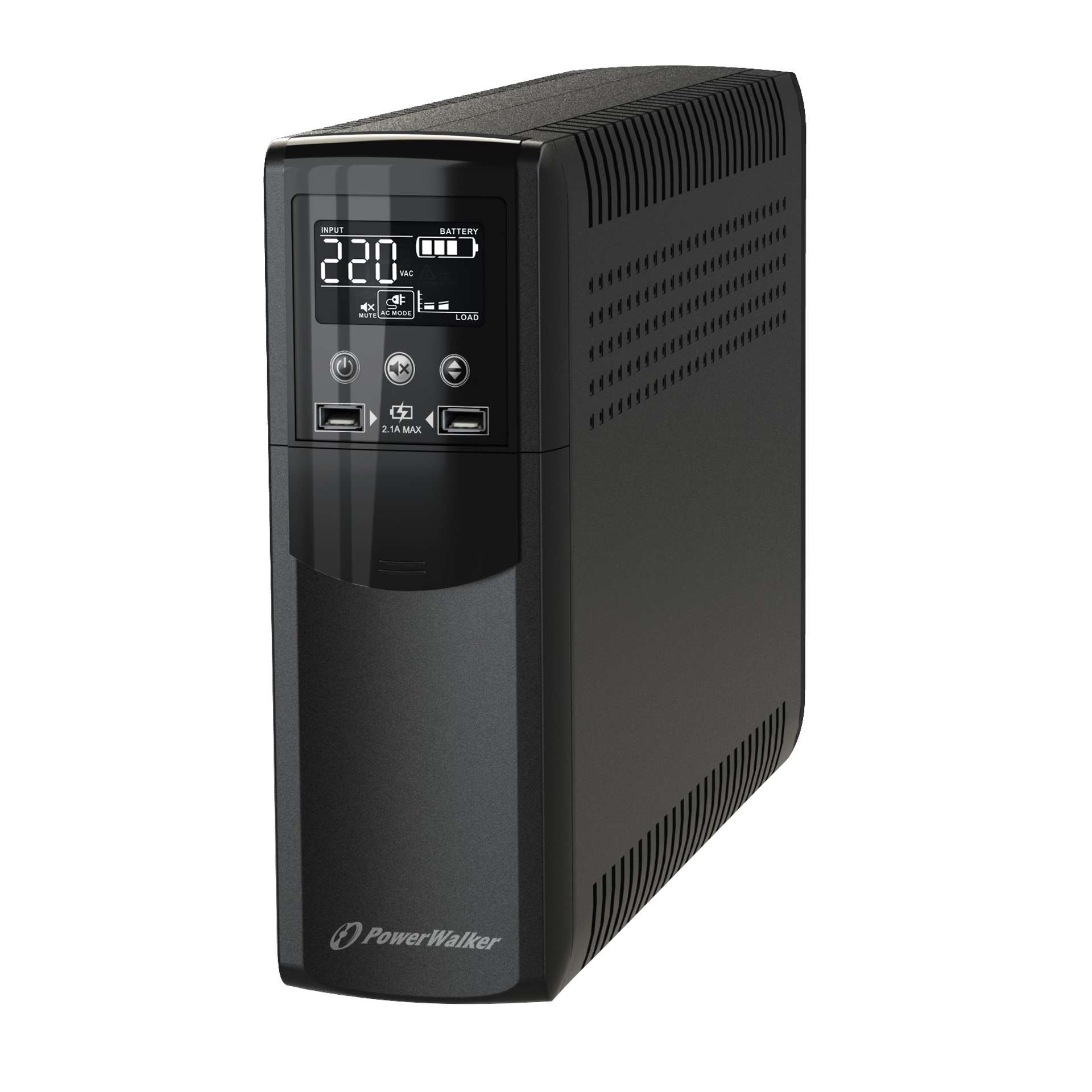 PowerWalker VI 600 CSW IEC UPS Line-interactive 0,6 kVA 360 W 8 AC-uitgang(en)