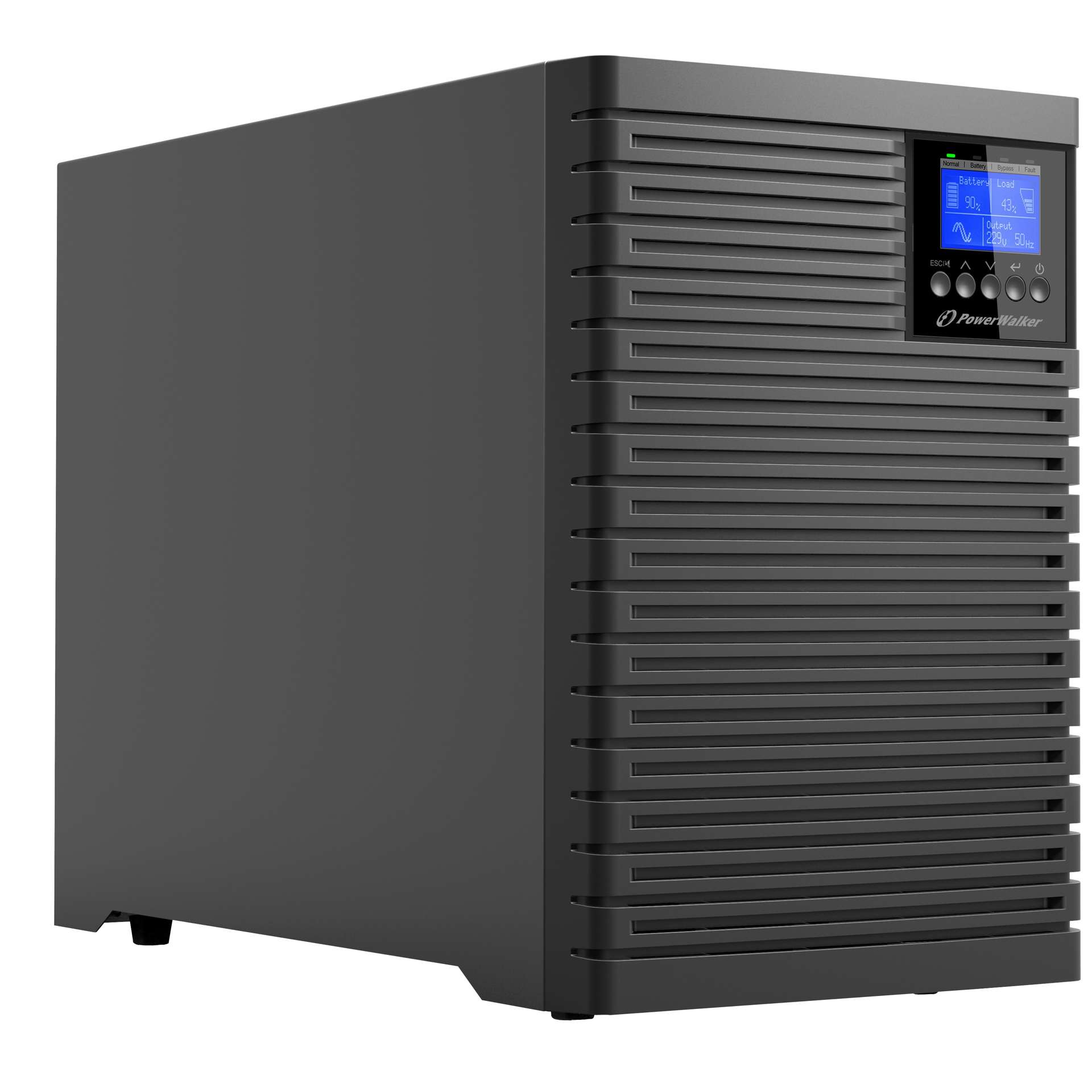 PowerWalker VFI 6000 TGS PF1 UPS Dubbele conversie (online) 6 kVA 6000 W