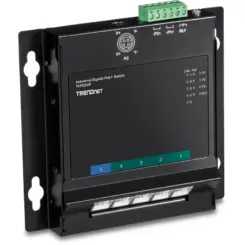 Trendnet TI-PG50F netwerk-switch Unmanaged Power over Ethernet (PoE) Zwart