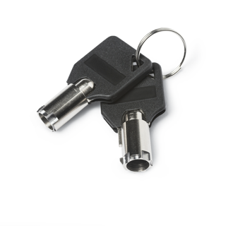 DICOTA D31701 accessoire voor kabelsloten Sleutel Zwart
