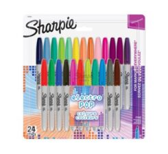 Sharpie Fine markeerstift 24 stuk(s) Fijne punt Meerkleurig