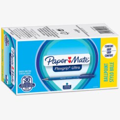 Papermate Flexgrip Ultra ST Blauw Stick balpen Medium 36 stuk(s)