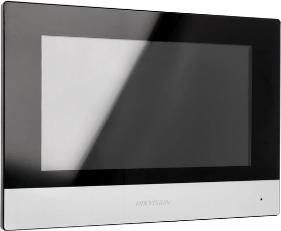 Hikvision DS-KH6320-WTE1 intercomsysteem 17,8 cm (7) Zwart, Zilver