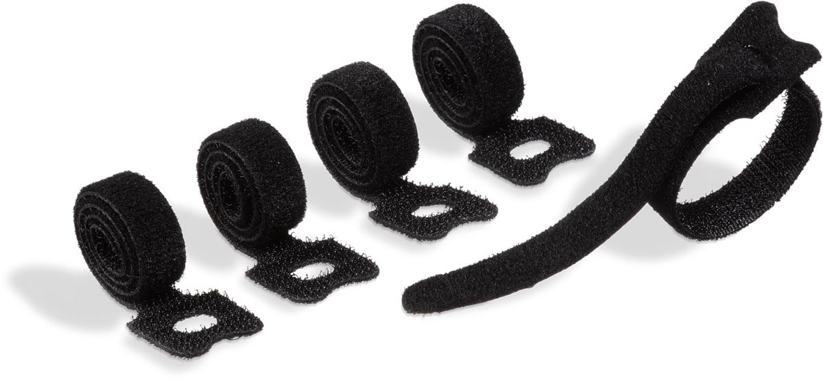 Durable Cavoline Grip Tie kabelbinder Haak & lus kabelbinder Zwart 5 stuk(s)
