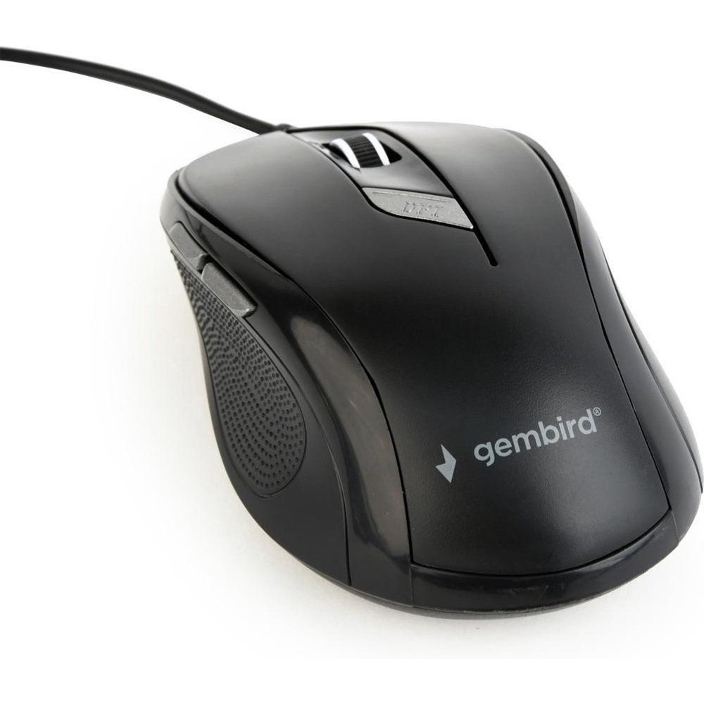 Gembird MUS-6B-01 muis Kantoor Ambidextrous USB Type-A Optisch 1600 DPI