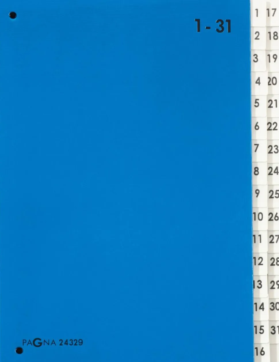 Pagna 24329-02 sorteermap Blauw Karton A4