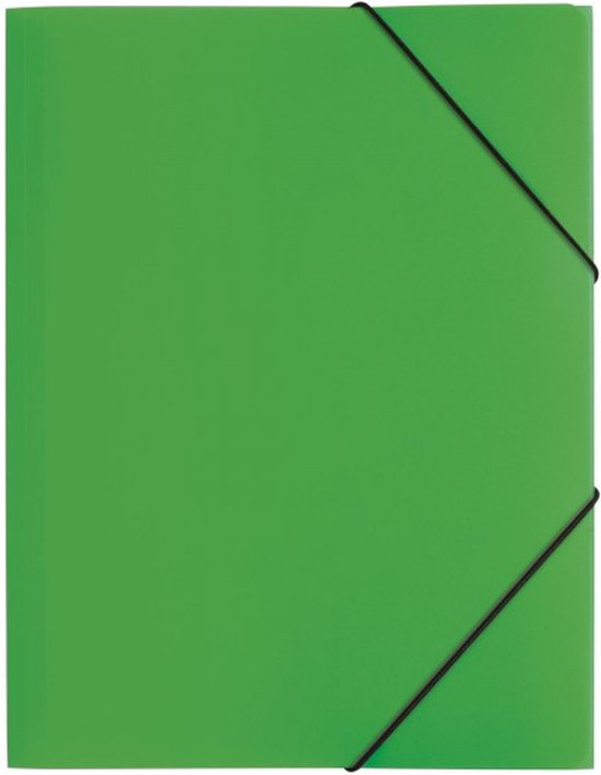 Pagna 21613-05 map Polypropyleen (PP), Rubber Groen A4