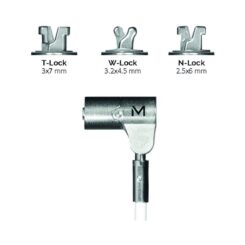 Mobilis 001271 kabelslot Zilver 2 m