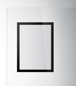 Durable 484101 magnetisch frame A4 Zwart