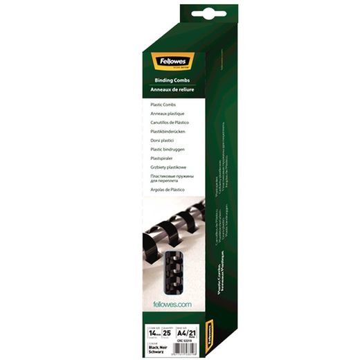 Fellowes 5331902 ringband A4 Zwart