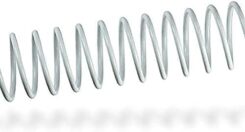 Fellowes 53150 binding cover A4 Kunststof, PVC Transparant, Wit 100 stuk(s)