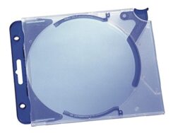 Durable 526906 CD-doosje Dvd-hoes 1 schijven Blauw, Transparant