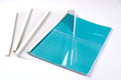 Fellowes 5390001 binding cover A4 Kunststof Wit 50 stuk(s)