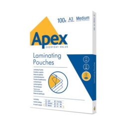 Fellowes Laminierfolie Apex A3 Med Duty 100ste Pack
