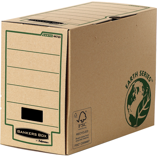 Fellowes 4473302 tijdschriftenhouder Papier Bruin, Groen