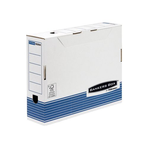 Fellowes 0026401 tijdschriftenhouder Blauw, Wit