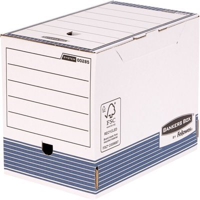 Fellowes 0028501 tijdschriftenhouder Blauw, Wit