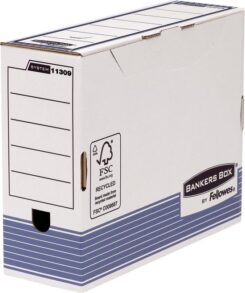 Fellowes 1130902 tijdschriftenhouder Papier Blauw, Wit